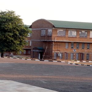 The Lupane Government complex which is near completion.